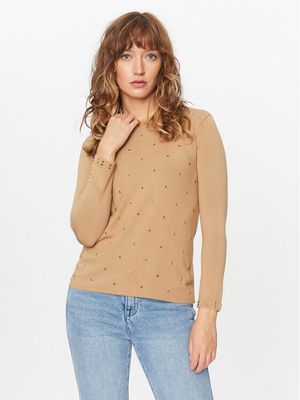 Sweter damski na jesień Twinset ze sklepu: MODIVO w kategorii: Swetry damskie - zdjęcie WP-EBWP-BKLVO-LN0_0000303161347