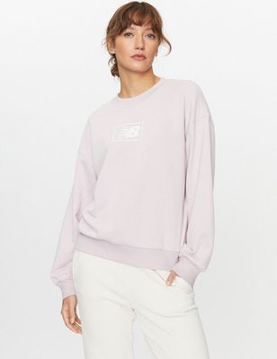 Bluza damska na wiosnę New Balance ze sklepu: MODIVO w kategorii: Bluzy damskie - zdjęcie WP-EBWP-BKLVO-LN0_0000303176631
