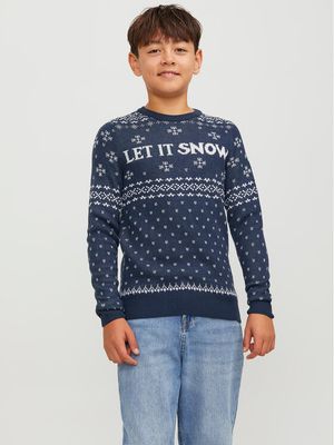Sweter chłopięcy wiosenny Jack & Jones Junior ze sklepu: MODIVO w kategorii: Swetry chłopięce - zdjęcie WP-EBWP-BKLVO-LN0_0000303182212