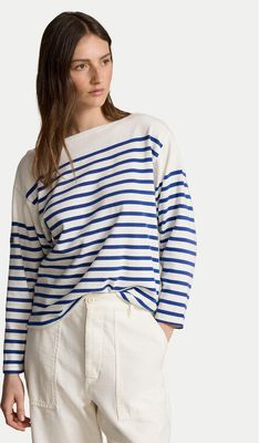 Bluzka damska na wiosnę Polo Ralph Lauren ze sklepu: MODIVO w kategorii: Bluzki damskie - zdjęcie WP-EBWP-BKLVO-LN0_0000303183424