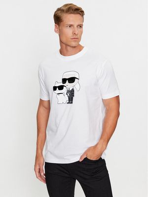 Karl Lagerfeld - T-shirt męski wiosenny ze sklepu: MODIVO w kategorii: T-shirty męskie - zdjęcie WP-EBWP-BKLVO-LN0_0000303204792