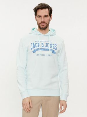Bluza męska jesienna w stylu młodzieżowym Jack & Jones ze sklepu: MODIVO w kategorii: Bluzy męskie - zdjęcie WP-EBWP-BKLVO-LN0_0000303261849