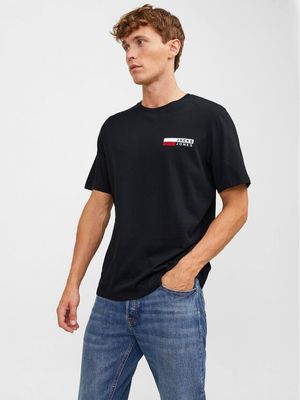 T-shirt męski na lato Jack & Jones ze sklepu: MODIVO w kategorii: T-shirty męskie - zdjęcie WP-EBWP-BKLVO-LN0_0000303262310