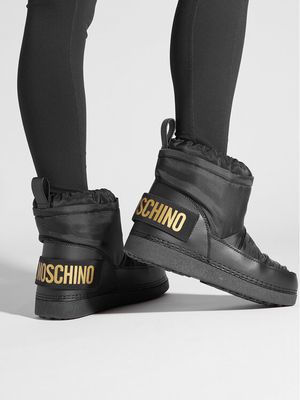 Śniegowce damskie letnie Love Moschino ze sklepu: MODIVO w kategorii: Śniegowce damskie - zdjęcie WP-EBWP-BKLVO-LN0_0000303282486