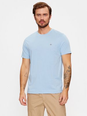 T-shirt męski wiosenny Gant ze sklepu: MODIVO w kategorii: T-shirty męskie - zdjęcie WP-EBWP-BKLVO-LN0_0000303284121