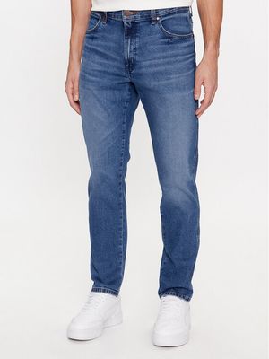 Jeansy męskie w miejskim stylu Wrangler ze sklepu: MODIVO w kategorii: Jeansy męskie - zdjęcie WP-EBWP-BKLVO-LN0_0000303289379