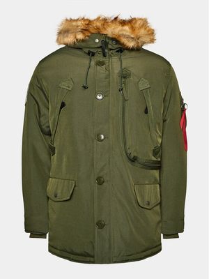 Kurtka męska na zimę Alpha Industries ze sklepu: MODIVO w kategorii: Kurtki męskie - zdjęcie WP-EBWP-BKLVO-LN0_0000303300586