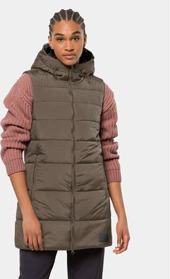 Jack Wolfskin - Kamizelka damska jesienna ze sklepu: MODIVO w kategorii: Kamizelki damskie - zdjęcie WP-EBWP-BKLVO-LN0_0000303326685
