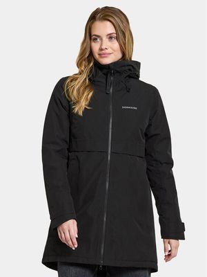 Parka damska casual jesienna Didriksons ze sklepu: MODIVO w kategorii: Parki damskie - zdjęcie WP-EBWP-BKLVO-LN0_0000303341435