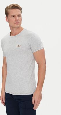 T-shirt męski letni Aeronautica Militare ze sklepu: MODIVO w kategorii: T-shirty męskie - zdjęcie WP-EBWP-BKLVO-LN0_0000303351083