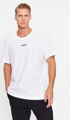 T-shirt męski HUGO ze sklepu: MODIVO w kategorii: T-shirty męskie - zdjęcie WP-EBWP-BKLVO-LN0_0000303353131
