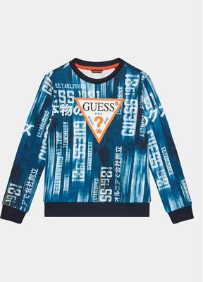 Bluza chłopięca na zimę Guess ze sklepu: MODIVO w kategorii: Bluzy chłopięce - zdjęcie WP-EBWP-BKLVO-LN0_0000303376512