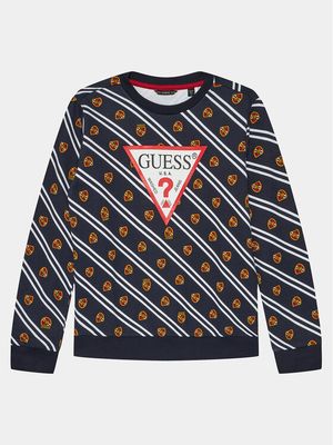 Guess - Bluza chłopięca na zimę casual ze sklepu: MODIVO w kategorii: Bluzy chłopięce - zdjęcie WP-EBWP-BKLVO-LN0_0000303376574
