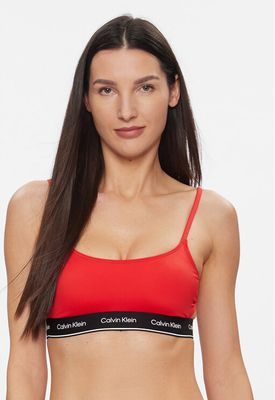 Strój kąpielowy casualowy z napisami Calvin Klein Swimwear ze sklepu: MODIVO w kategorii: Stroje kąpielowe - zdjęcie WP-EBWP-BKLVO-LN0_0000303405311