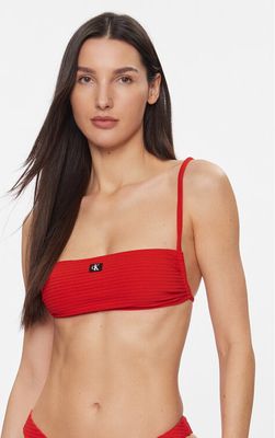 Strój kąpielowy bez wzorów casualowy Calvin Klein Swimwear ze sklepu: MODIVO w kategorii: Stroje kąpielowe - zdjęcie WP-EBWP-BKLVO-LN0_0000303405489