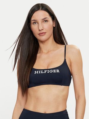 Strój kąpielowy z napisami sportowy Tommy Hilfiger ze sklepu: MODIVO w kategorii: Stroje kąpielowe - zdjęcie WP-EBWP-BKLVO-LN0_0000303405694