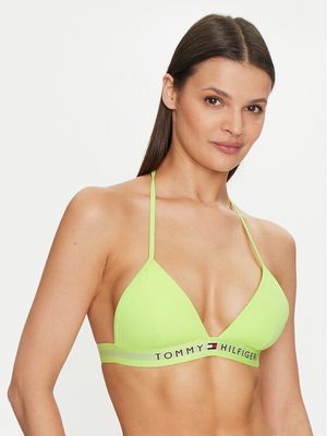 Tommy Hilfiger - Strój kąpielowy casualowy z napisem ze sklepu: MODIVO w kategorii: Stroje kąpielowe - zdjęcie WP-EBWP-BKLVO-LN0_0000303406905