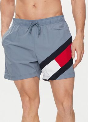 Kąpielówki bez wzorów Tommy Hilfiger ze sklepu: MODIVO w kategorii: Kąpielówki - zdjęcie WP-EBWP-BKLVO-LN0_0000303413309