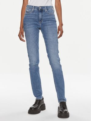 Jeansy damskie Calvin Klein Jeans ze sklepu: MODIVO w kategorii: Jeansy damskie - zdjęcie WP-EBWP-BKLVO-LN0_0000303414269