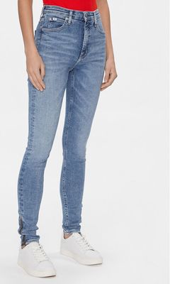 Jeansy damskie casualowe Calvin Klein Jeans ze sklepu: MODIVO w kategorii: Jeansy damskie - zdjęcie WP-EBWP-BKLVO-LN0_0000303414627