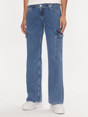 Calvin Klein Jeans - Jeansy damskie ze sklepu: MODIVO w kategorii: Jeansy damskie - zdjęcie WP-EBWP-BKLVO-LN0_0000303415020