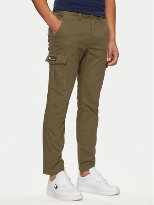 Spodnie męskie casual Tommy Jeans ze sklepu: MODIVO w kategorii: Spodnie męskie - zdjęcie WP-EBWP-BKLVO-LN0_0000303420468