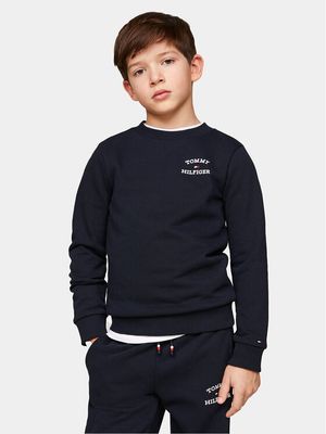 Bluza chłopięca casual Tommy Hilfiger ze sklepu: MODIVO w kategorii: Bluzy chłopięce - zdjęcie WP-EBWP-BKLVO-LN0_0000303421403
