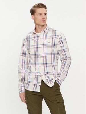 Koszula męska casual Tommy Jeans ze sklepu: MODIVO w kategorii: Koszule męskie - zdjęcie WP-EBWP-BKLVO-LN0_0000303422448