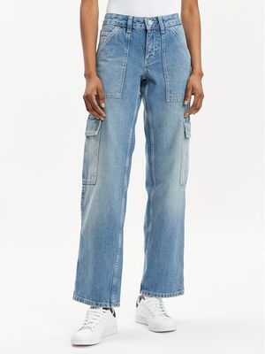 Tommy Jeans - Jeansy damskie na wiosnę w miejskim stylu ze sklepu: MODIVO w kategorii: Jeansy damskie - zdjęcie WP-EBWP-BKLVO-LN0_0000303428068