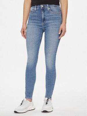 Calvin Klein Jeans - Jeansy damskie na wiosnę ze sklepu: MODIVO w kategorii: Jeansy damskie - zdjęcie WP-EBWP-BKLVO-LN0_0000303428310