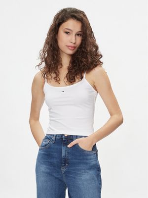 Bluzka damska Tommy Jeans ze sklepu: MODIVO w kategorii: Bluzki damskie - zdjęcie WP-EBWP-BKLVO-LN0_0000303430580