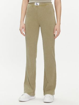 Spodnie damskie casual Calvin Klein Jeans ze sklepu: MODIVO w kategorii: Spodnie damskie - zdjęcie WP-EBWP-BKLVO-LN0_0000303431259