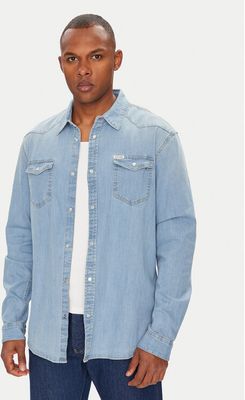 Koszula męska na wiosnę Guess ze sklepu: MODIVO w kategorii: Koszule męskie - zdjęcie WP-EBWP-BKLVO-LN0_0000303514792