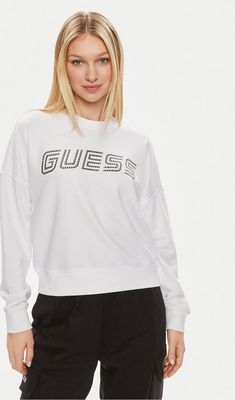 Bluza damska na wiosnę Guess ze sklepu: MODIVO w kategorii: Bluzy damskie - zdjęcie WP-EBWP-BKLVO-LN0_0000303517328