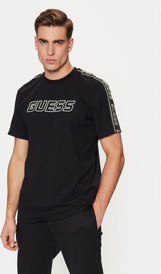T-shirt męski Guess ze sklepu: MODIVO w kategorii: T-shirty męskie - zdjęcie WP-EBWP-BKLVO-LN0_0000303520502
