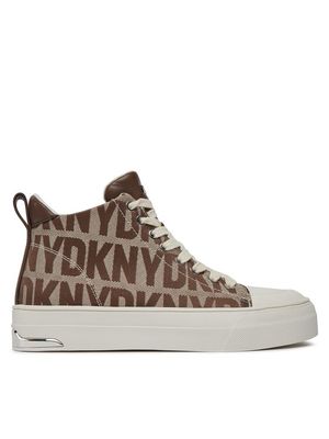 Trampki damskie DKNY ze sklepu: MODIVO w kategorii: Trampki damskie - zdjęcie WP-EBWP-BKLVO-LN0_0000303589691
