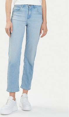 Jeansy damskie wiosenne Wrangler ze sklepu: MODIVO w kategorii: Jeansy damskie - zdjęcie WP-EBWP-BKLVO-LN0_0000303593476