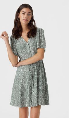 Sukienka letnia Vero Moda ze sklepu: MODIVO w kategorii: Sukienki - zdjęcie WP-EBWP-BKLVO-LN0_0000303613051