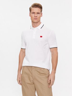 T-shirt męski casual HUGO ze sklepu: MODIVO w kategorii: T-shirty męskie - zdjęcie WP-EBWP-BKLVO-LN0_0000303629373