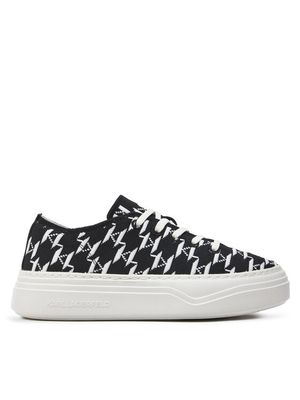 Trampki damskie casual Karl Lagerfeld ze sklepu: MODIVO w kategorii: Trampki damskie - zdjęcie WP-EBWP-BKLVO-LN0_0000303651299