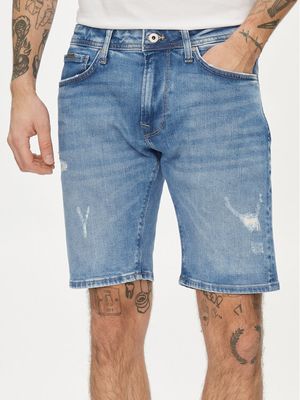 Pepe Jeans - Spodenki męskie jesienne na zimę ze sklepu: MODIVO w kategorii: Spodenki męskie - zdjęcie WP-EBWP-BKLVO-LN0_0000303665739