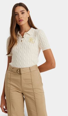 Bluzka damska casualowa LAUREN RALPH LAUREN ze sklepu: MODIVO w kategorii: Bluzki damskie - zdjęcie WP-EBWP-BKLVO-LN0_0000303703745