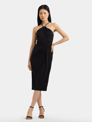 Sukienka na jesień LAUREN RALPH LAUREN ze sklepu: MODIVO w kategorii: Sukienki - zdjęcie WP-EBWP-BKLVO-LN0_0000303704186