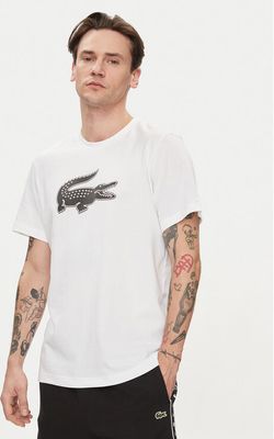 T-shirt męski Lacoste ze sklepu: MODIVO w kategorii: T-shirty męskie - zdjęcie WP-EBWP-BKLVO-LN0_0000303720346