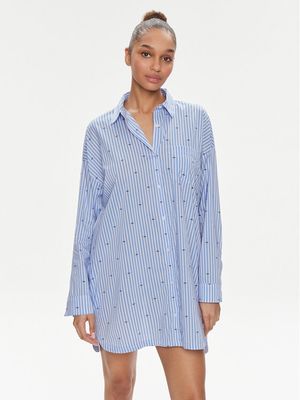 Koszula nocna z nadrukami DKNY ze sklepu: MODIVO w kategorii: Koszule nocne - zdjęcie WP-EBWP-BKLVO-LN0_0000303732387