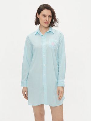 Koszula nocna na zimę LAUREN RALPH LAUREN ze sklepu: MODIVO w kategorii: Koszule nocne - zdjęcie WP-EBWP-BKLVO-LN0_0000303734404