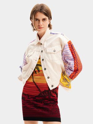 Desigual - Kurtka damska jesienna ze sklepu: MODIVO w kategorii: Kurtki damskie - zdjęcie WP-EBWP-BKLVO-LN0_0000303776169