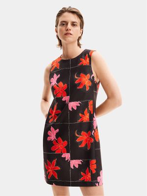 Sukienka letnia casual Desigual ze sklepu: MODIVO w kategorii: Sukienki - zdjęcie WP-EBWP-BKLVO-LN0_0000303776497