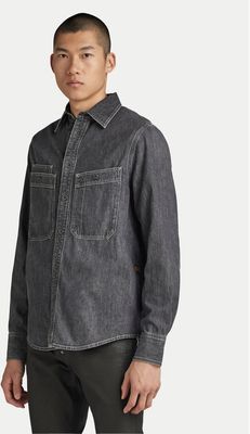 G-Star Raw - Koszula męska jesienna ze sklepu: MODIVO w kategorii: Koszule męskie - zdjęcie WP-EBWP-BKLVO-LN0_0000303805029
