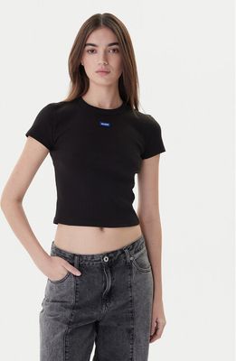 Bluzka damska casualowa HUGO ze sklepu: MODIVO w kategorii: Bluzki damskie - zdjęcie WP-EBWP-BKLVO-LN0_0000303807955